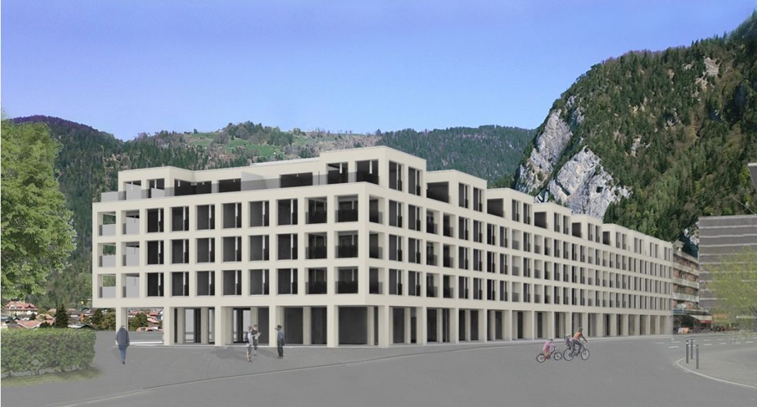 Mobilitäts&shy;konzept Rugenpark&shy;strasse  Interlaken